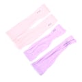 Miniatyrbilde 3 av 8: Ice Silk Sleeve Cuff Arm Uv Sun Protect AntiSlip Summer Outdoo White One Size