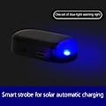 Miniatyrbillede 1 af 5: Bil falsk sikkerhed Lyssignallampe Solar Simulering LED Dummy A Blue A3