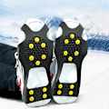 Pikkukuva 4 / 8: 10-nastainen Snow Ice Claw -kiipeily liukumista estävät piikit -kahvat Crampon C black M