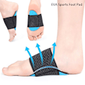 Pikkukuva 1 / 5: Jalkapohjalliset Arch Support ar Fasciitis Heel Feet Cushion Fallen Black onesize