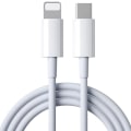 Miniatyrbillede 2 af 8: Type C Hurtigkabel PD Hurtigopladningsoplader Ledningsledning Datakabel White 1M