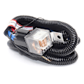 Miniatyrbillede 5 af 5: 1 sæt elektrisk 12V Universal bilhorn ledningsnet relæsæt M Black 1.2M