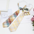 Miniatyrbild 5 av 8: Skjorta Slips Dam College Style JK Pläd Uniform Avtagbar C A5 one size