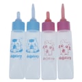 Miniatyrbillede 2 af 5: Mælkeflaske til kæledyr 30ml Silikone Nipple Smådyrsfodring Hamst Pink long pacifier