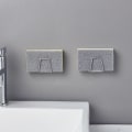 Miniatyrbillede 5 af 5: Køkken Rustfri Stål Vask Svampe Holder Selvklæbende Afløb Sliver 3pcs