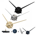 Miniatyrbild 4 av 8: Large Quartz Mechanism Clock s Hands DIY Large Wall Clock Access Black One Size