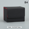 Miniatyrbild 1 av 8: Trading Card Deck Box Hållbar Card Storage Container Game Card B4 onesize