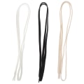 Pikkukuva 4 / 5: 1pari 100cm/120cm/140cm/160cm puuvillainen paksu litteä kengännauha White 160cm