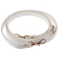 Miniatyrbillede 1 af 5: 120 cm læder skuldertaske Håndtag Pung Strap Håndtasker Bælte Str White 120CM