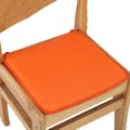 Kudde Kontorsstol Trädgård Indoor Dining Sittdyna Tie On Squar orange 40*40cm