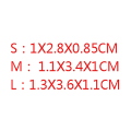 Miniatyrbillede 3 af 8: 6 stk. lynlås reparationssæt Universal instant lynlås reparation udskiftning B 6PCS