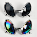 Pikkukuva 2 / 5: Funny Aliens Pukulasit Rainbow Linssit ET Aurinkolasit Hallo Gray