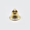 Miniatyrbilde 1 av 5: 10-50 mm gullbelagte bjeller ornamenter trompet mini Jingle Bells C 10mm