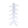5 Layers Briller Briller Solbriller Show Stand Holder Stel Transparent one size