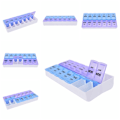 Miniatyrbillede 5 af 5: Hot Salg 7 Dages Ugentlige Pille Medicin Box Holder Opbevaring Indeholder Multi One Size