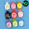 Miniatyrbillede 2 af 8: 5 stk Sanrio Resin Lysende Skildpadde Mikrolandskab Fe Have 5cm