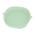 Miniatyrbild 1 av 5: 18cm Air Fryer Silikon Pot Air Fryer Korg Liner Non-Stick Ov Green onesize