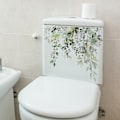 Pikkukuva 2 / 5: Vihreät lehdet Seinätarra Kylpyhuone WC-sisustus Olohuone Ca Green one size