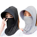 Miniatyrbillede 6 af 8: Sommer Is Silke Hatte Til Damer Solhat Med Åndbar Solcreme Gray one size