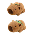 Miniatyrbild 2 av 8: Söt Kapibara Djur Slap Snap Wrap Armband Plush B