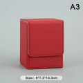 Miniatyrbild 1 av 8: Trading Card Deck Box Hållbar Card Storage Container Game Card A3 onesize