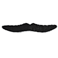 Miniatyrbilde 6 av 8: 12 STK Sett Menn Svart Bart Barter Funny Beard Party Hall