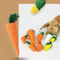 Miniatyrbild 4 av 5: Hamster majs morot vävda bollar A5 3 PCS