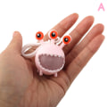 Miniatyrbild 1 av 8: Cartoon Monster Bubble Squishy Toy Keychain A