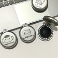 Miniatyrbild 4 av 8: 1st Mini Hårkam Plast Barbers Borste Kam Vikbar ficka F