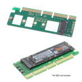 Miniatyrbild 7 av 8: NVMe M.2 NGFF SSD till PCI-E PCI express 3.0 16x x4 adapter stigare One Size