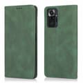 Etui til Samsung S21 grønt magnetisk læder flip