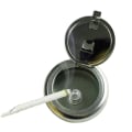 Miniatyrbild 3 av 4: Askfat Utomhus bärbart litet lock Resa mini askfat Frosted gray NO.22 has ashtray Default