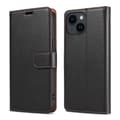 Fodral för iPhone15pro svart fläckläder stöldskyddsborste