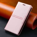 Fodral för iPhone 14 Pro Roséguld multifunktionell magnetisk sug flip-serie läder