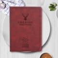 Etui for iPad mini 1/2/3 Retro Hjortehode Vinrød Altomfattende Ultratynn Søvn Eksplosjon