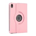 Stilfuldt etui til iPad mini 4/5 pink lychee tekstur roterende læder Pink