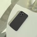 Skal för iPhone 17 Pro Grafitgrå Flytande Silikon Enfärgad Fullt Skydd
