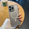 iPhone 17 Grått Skal Magnetiskt Linsskydd och Anti-Fingeravtrycksfunktion