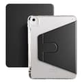 Stilfuldt etui til iPad 5/6Air1/2 9.7\" sort roterende rem