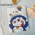 Stilfuldt etui til iPad 7/8/9 10.2\" sød Doraemon roterende