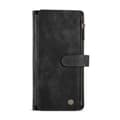 Etui til Samsung A36 247 Svart Lommebok flip multi funksjon kort lær
