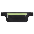 Pikkukuva 1 / 4: Miehet naiset Fanny Pack -vyötärölaukkuharjoitus vedenpitävä lenkkeily Tiiviin istuva näkymätön matkapuhelin Black 6-inch