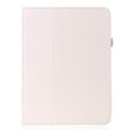 Fodral för iPad 2018/2017/NYA 9.7\" Vit Bi-fold Ställ Litchi Textur Läder White