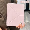 Stilfuldt etui til iPad 5/6 9.7\" Y fold klassisk tynd lyserød pen