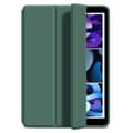 Cover til iPad 5/6 9.7\" tri fold side sticker mørkegrøn silikone blød
