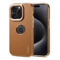 Fodral för iPhone 14 Plus Khaki, fullt handgjort läder