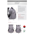 Miniatyrbild 2 av 5: Men Backpack Shoulder Bag Men's Large Capacity Backpack Business Computer Bag zm45 Red 18 inches