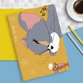Fodral för iPad 2024 version Pro 11\" gul Talking Tom katt silikon sleep