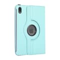 Stilig etui for iPad mini 4/5 lyseblå litchi-tekstur roterende lær