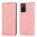 Etui til Samsung Note 10 rosa magnetisk flip i lær